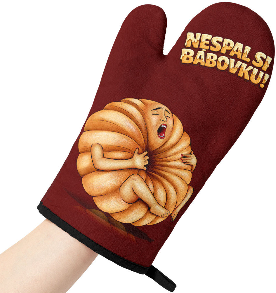 Impar Kuchynská chňapka Nespáľ si bábovku