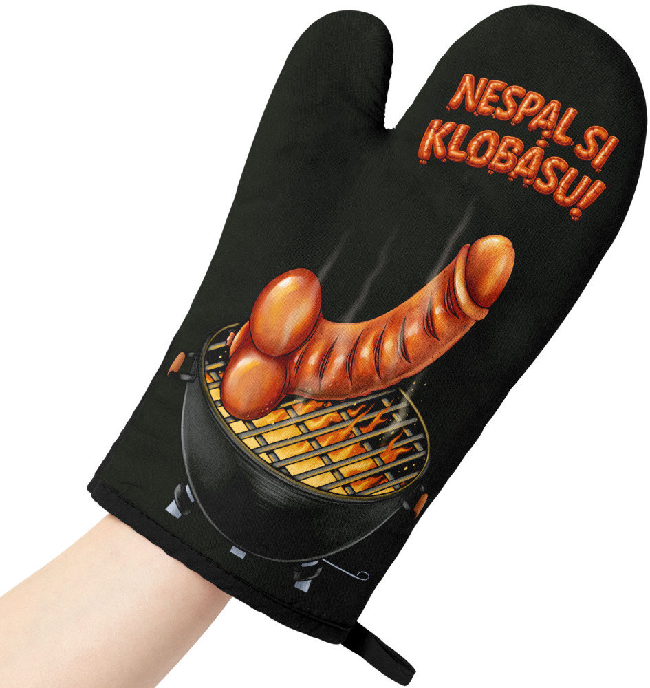 Impar Kuchynská chňapka Nespáľ si klobásu