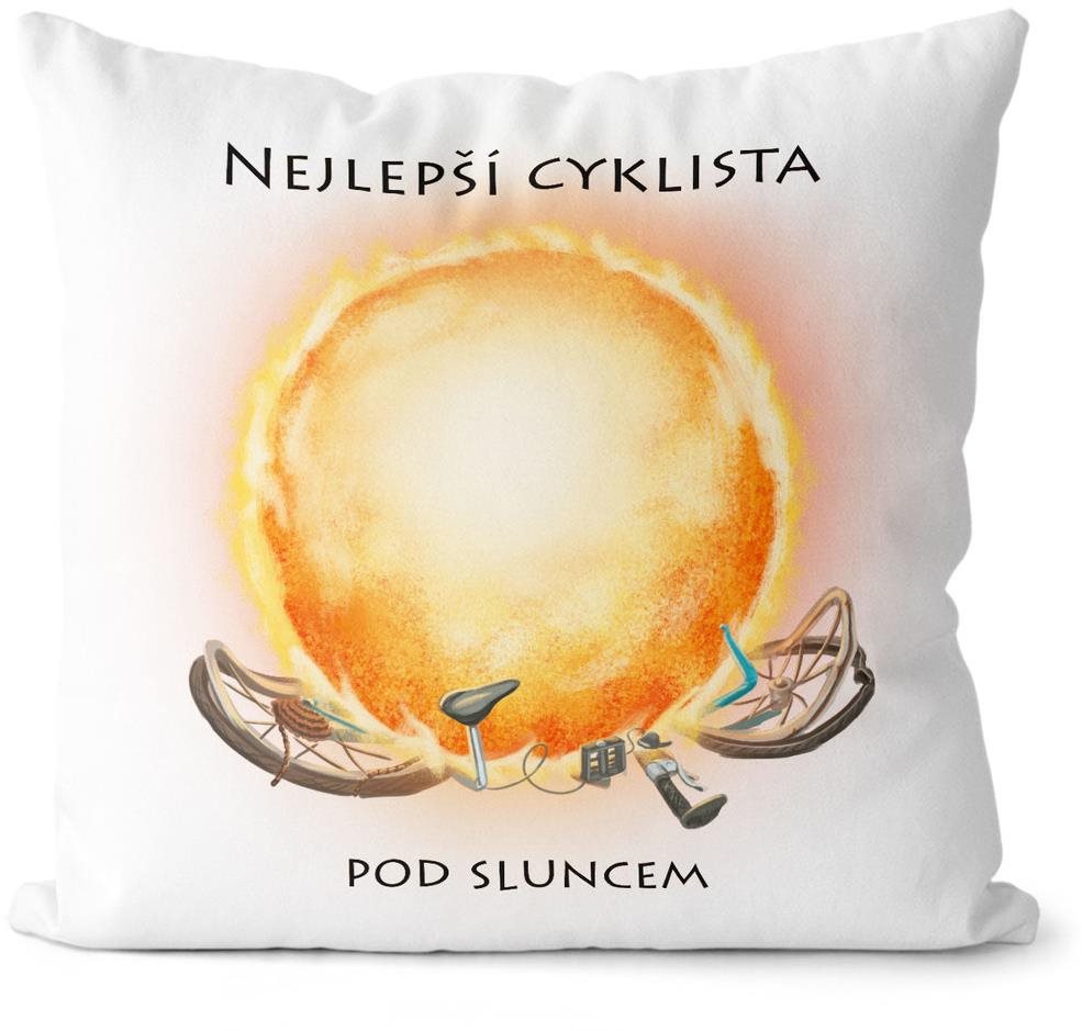 Impar Vankúšik Cyklista pod slnkom