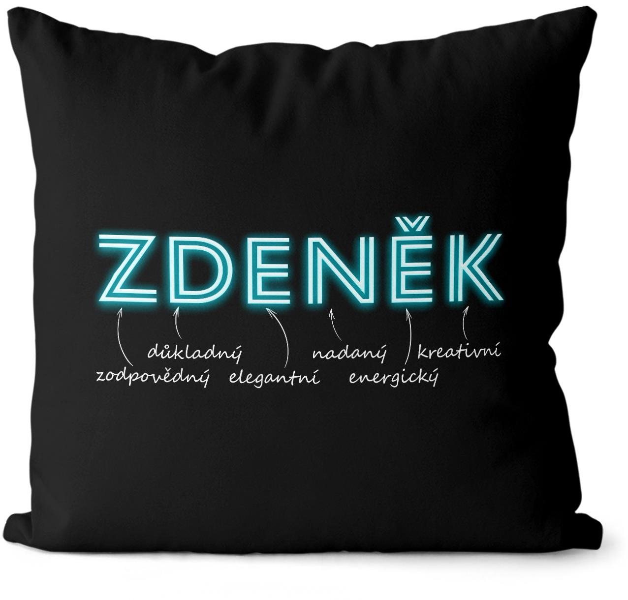 Impar, vankúš neónový muž. meno Zdenko