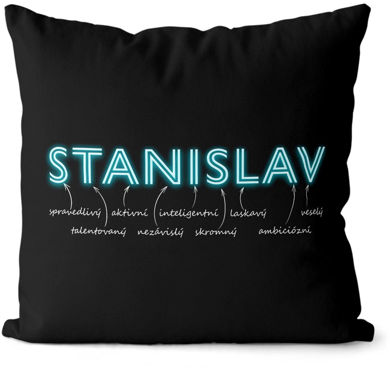 Impar, vankúš neónový muž. meno Stanislav