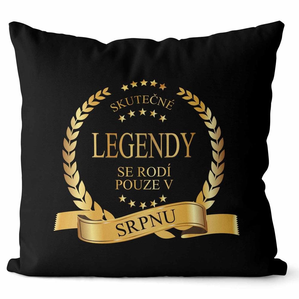 Impar, vankúš Skutočné legendy – mesiace - august