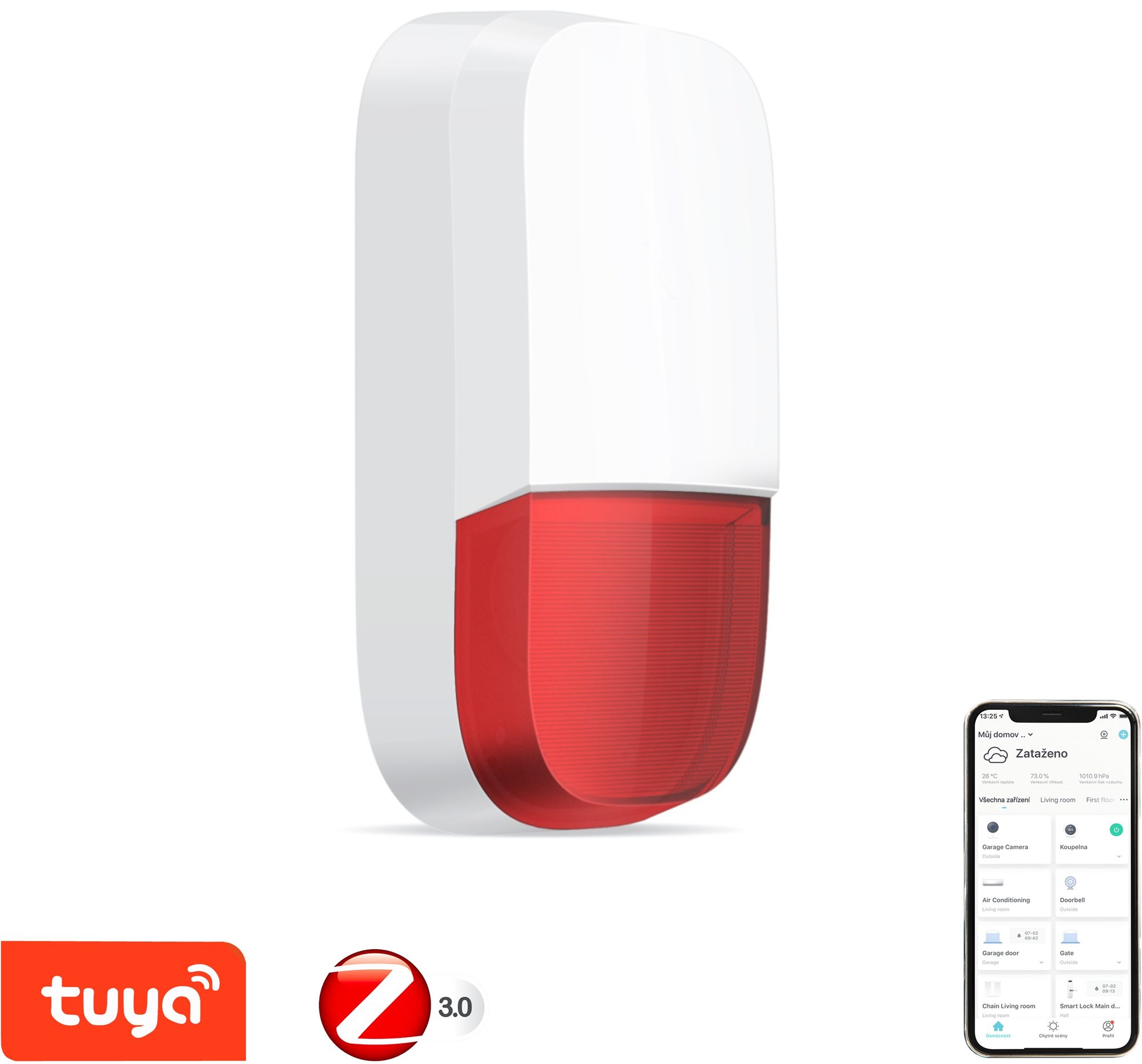 Immax NEO Smart Siréna Zigbee 3.0