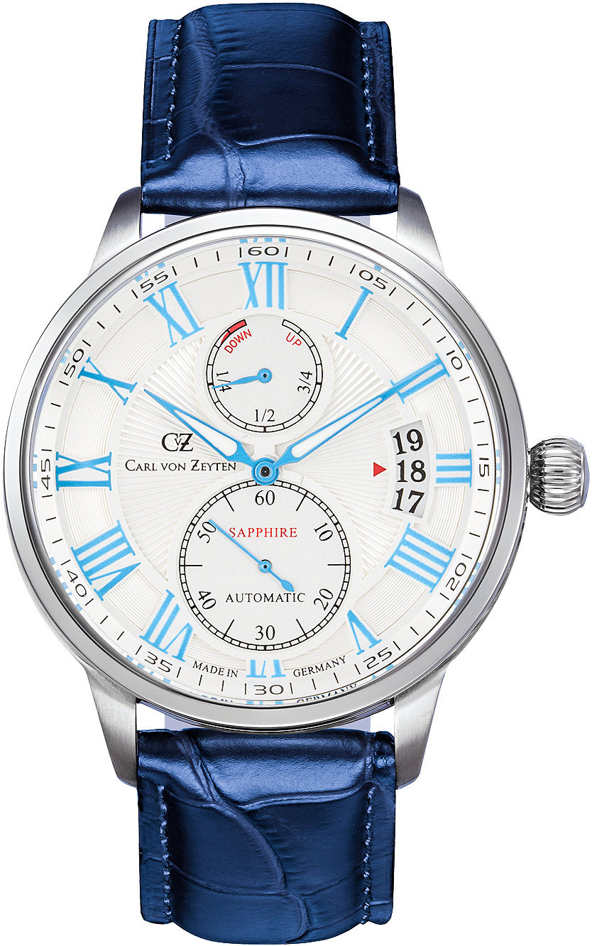 Carl von Zeyten CVZ0082WHS Münstertal automatic 46 mm
