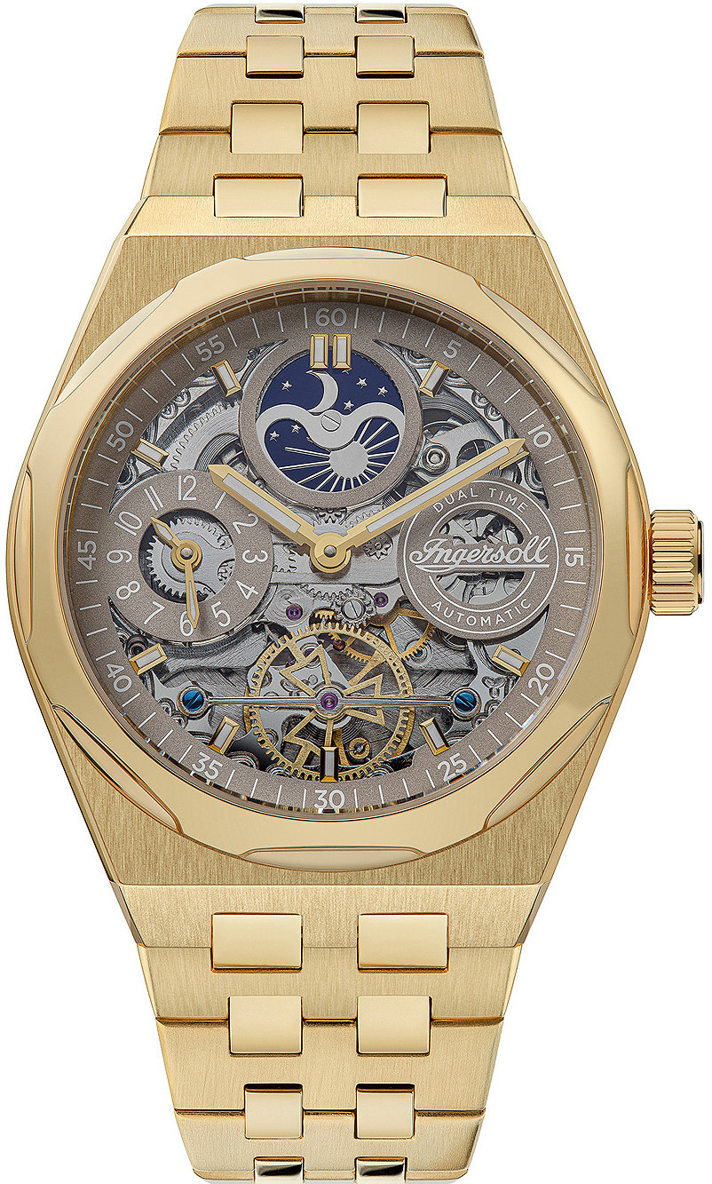 Ingersoll I12902 The Broadway Dual Time Automatic 43 mm