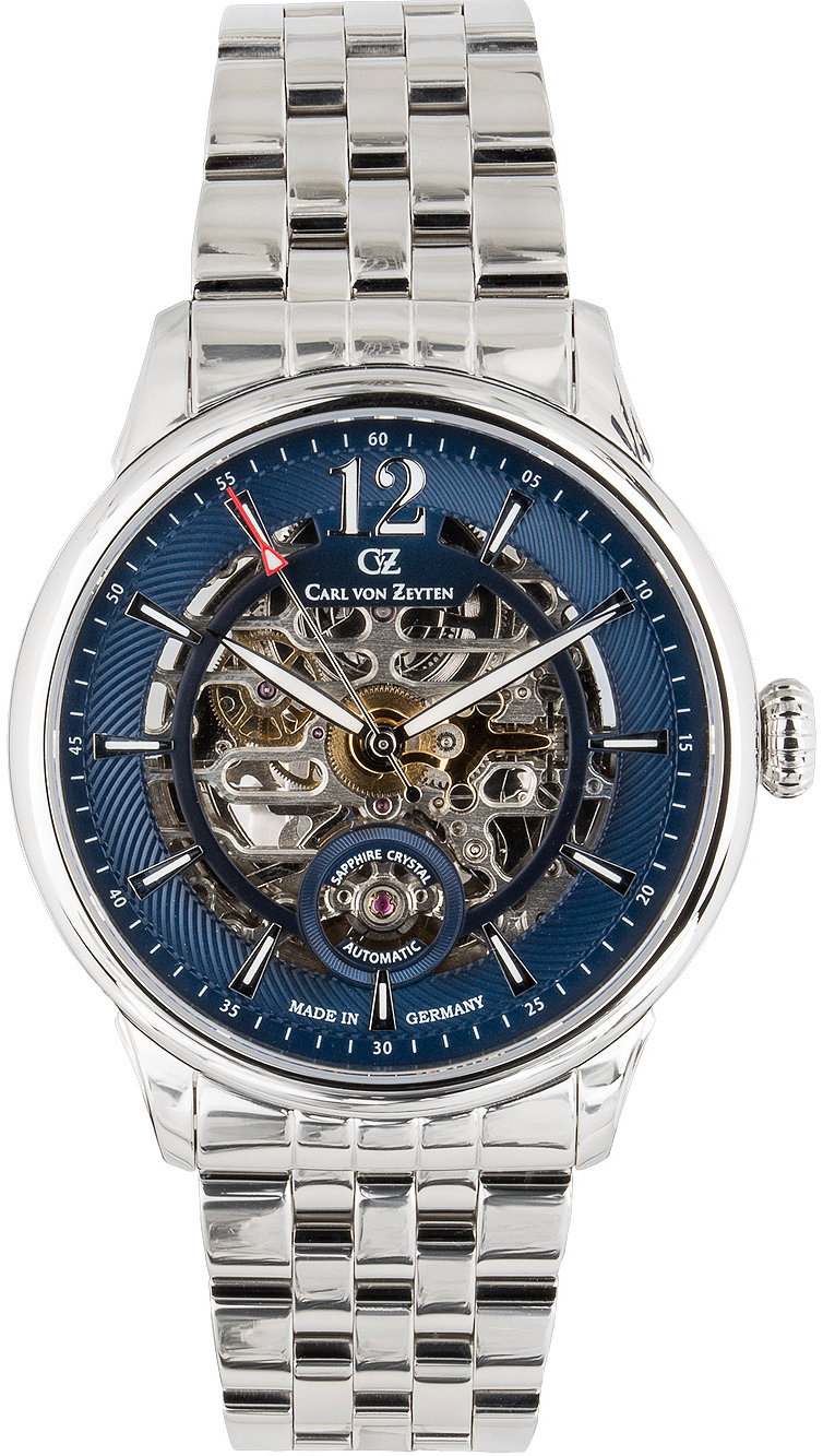 Carl von Zeyten CVZ0080BLMS Schramberg automatic 43 mm