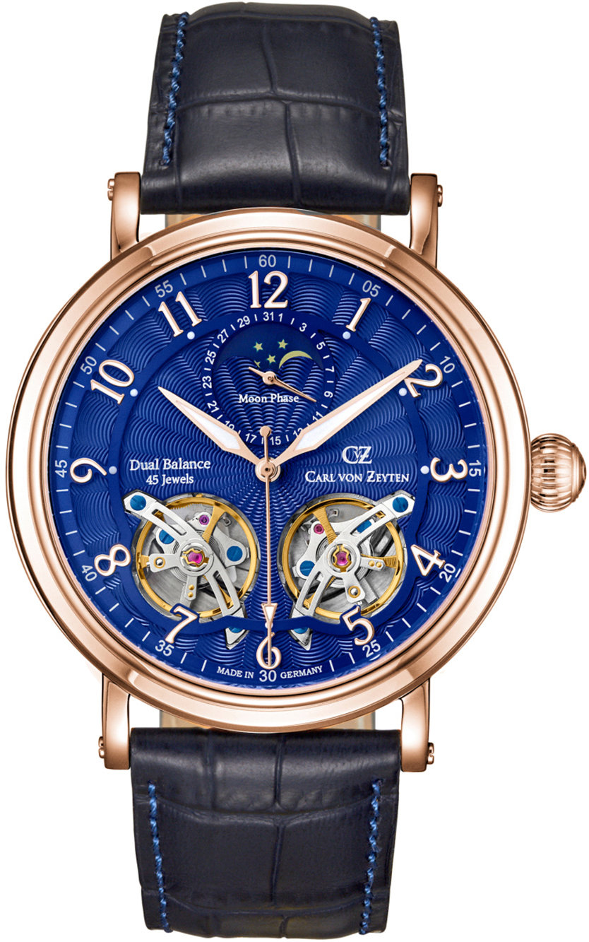 Carl von Zeyten CVZ0054RBLS Murg Automatic Black Forest 46 mm