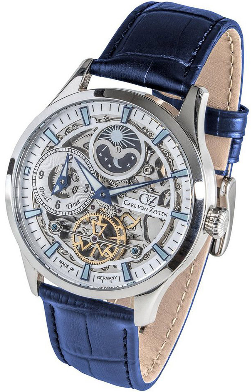 Carl von Zeyten CVZ0063SLS Freiburg Automatic Dual Time 44 mm