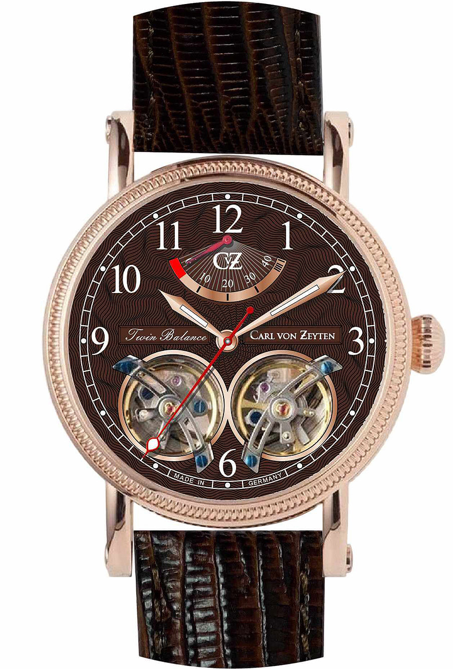 Carl von Zeyten CVZ033RBR Bernau Automatic 43 mm