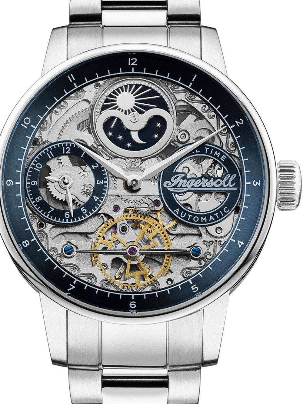 Ingersoll I07707 Jazz Dual Time Automatic 42 mm