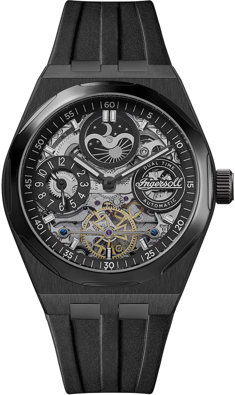 Ingersoll I12908 Broadway Dual Time Automatic 43 mm 5 ATM