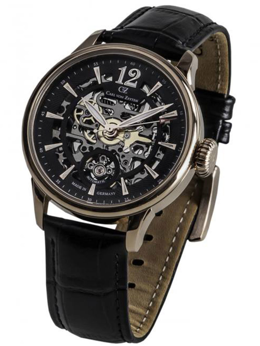 Carl von Zeyten CVZ0051RBK Enz Automatic 40 mm 5 ATM