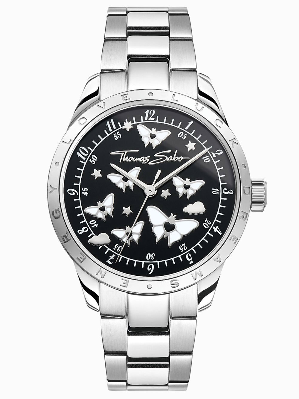 Thomas Sabo WA0432-201-203-34 Butterflies silver colored 34 mm 10 ATM