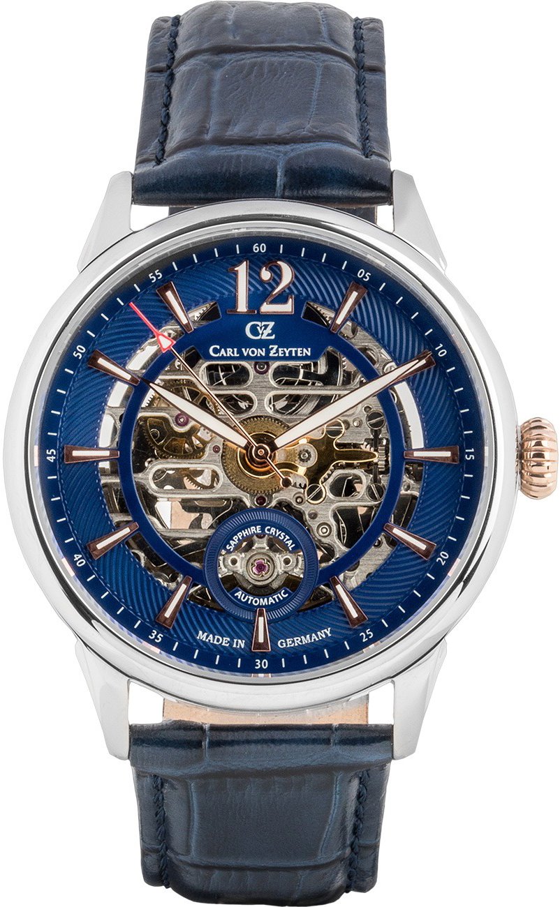 Carl von Zeyten CVZ0080BLRS Schramberg Automatic Limited Edition 43 mm 5 ATM
