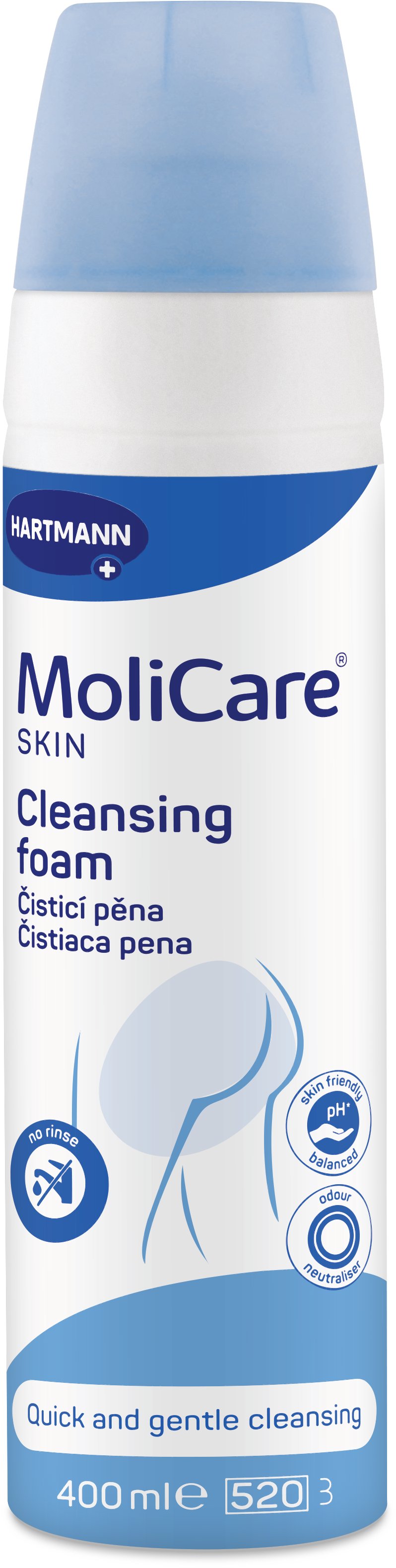 MOLICARE Skin Čistiaca pena 400 ml