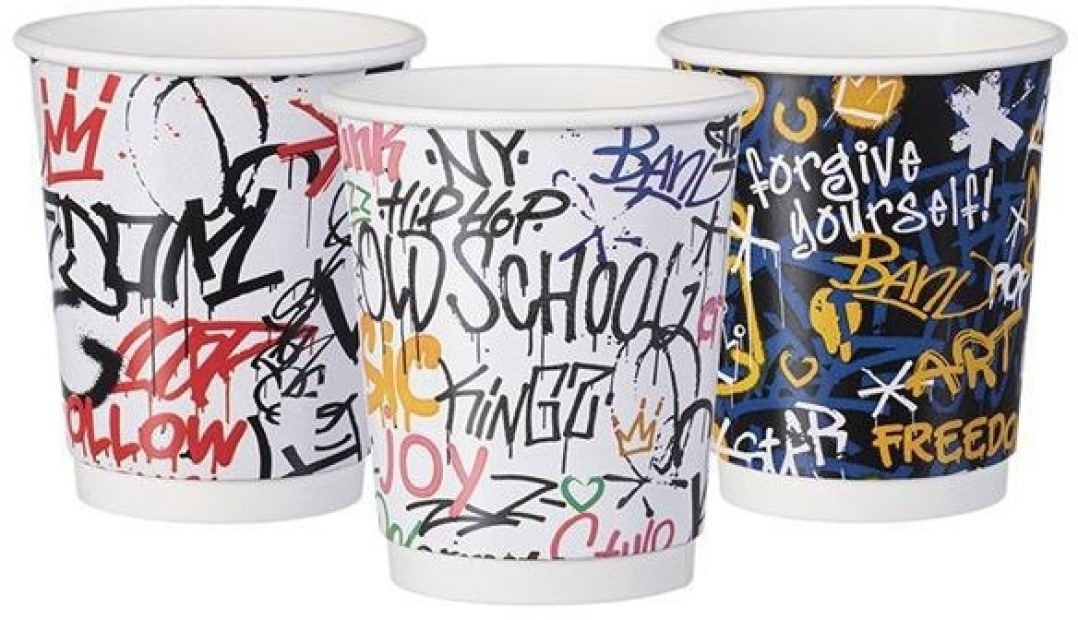 Intertan SA Tessera Téglik papierový Graffiti mix 220 ml, 25 ks