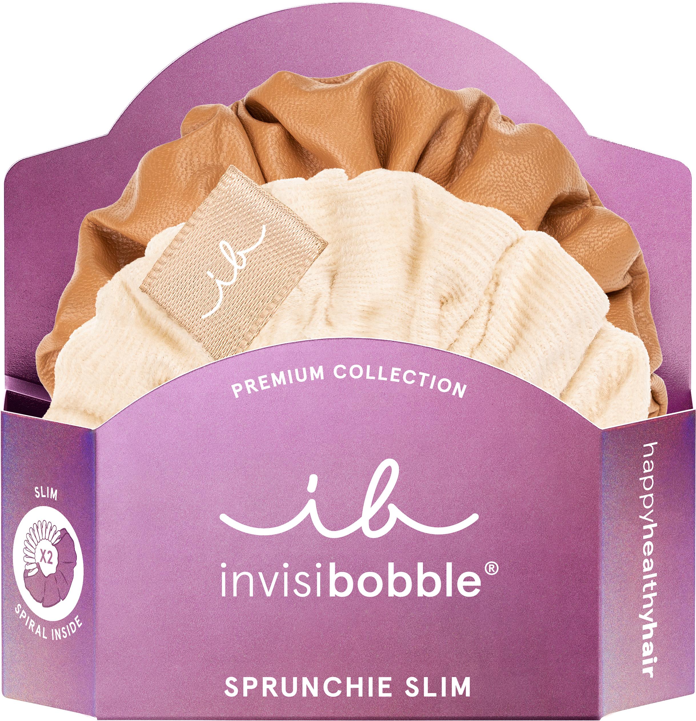 invisibobble® SPRUNCHIE SLIM PREMIUM Creme de Caramel