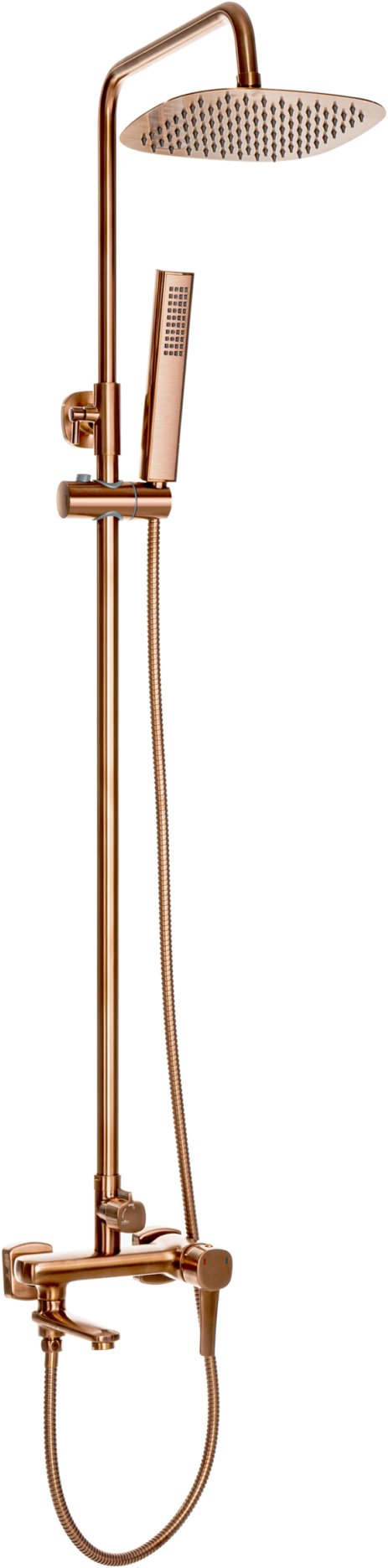 INVENA GLAMOUR sprchový stĺp, meď (AU-05-B14-V)