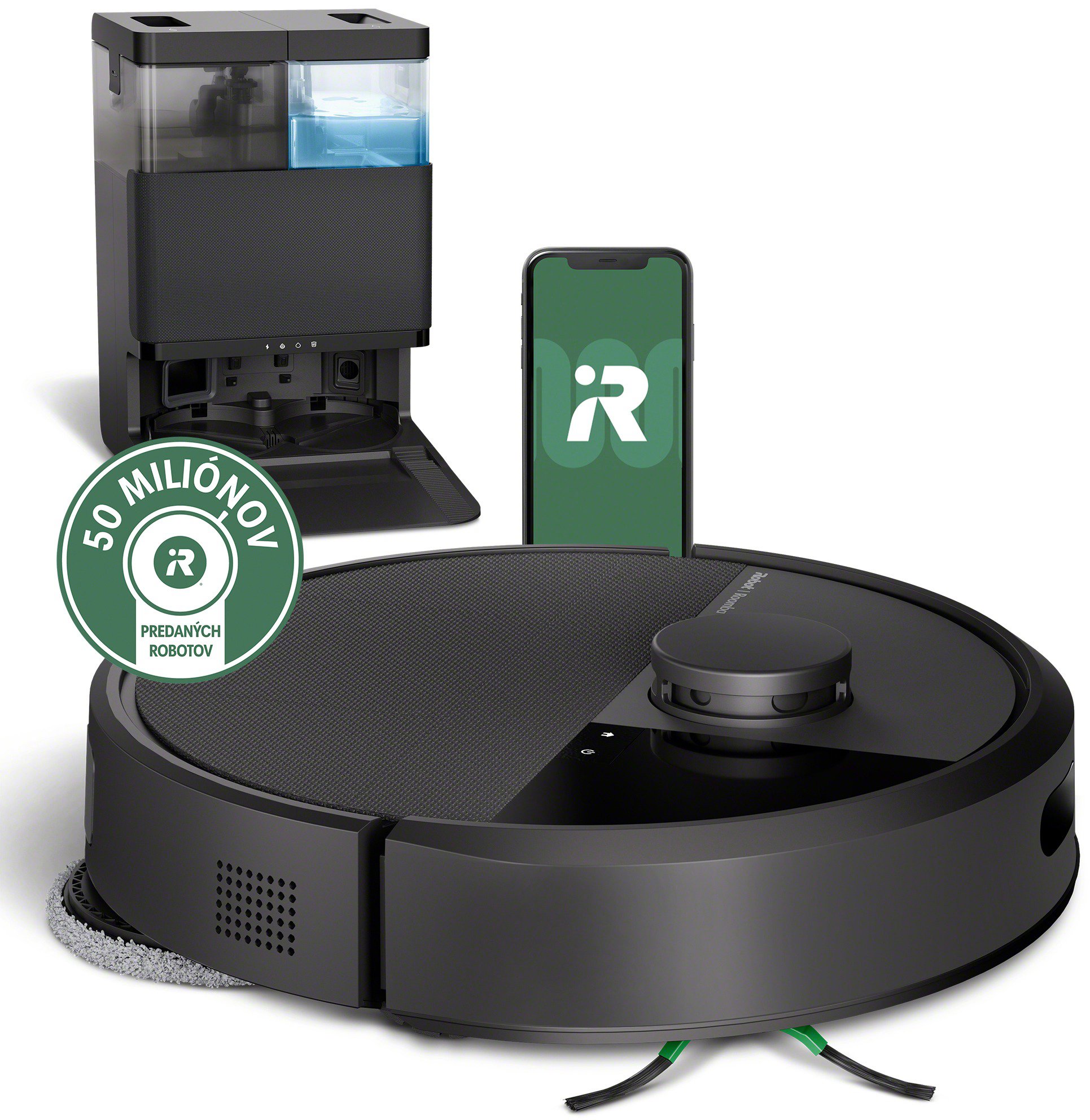 iRobot Roomba Plus 405 Combo + AutoWash dock Black