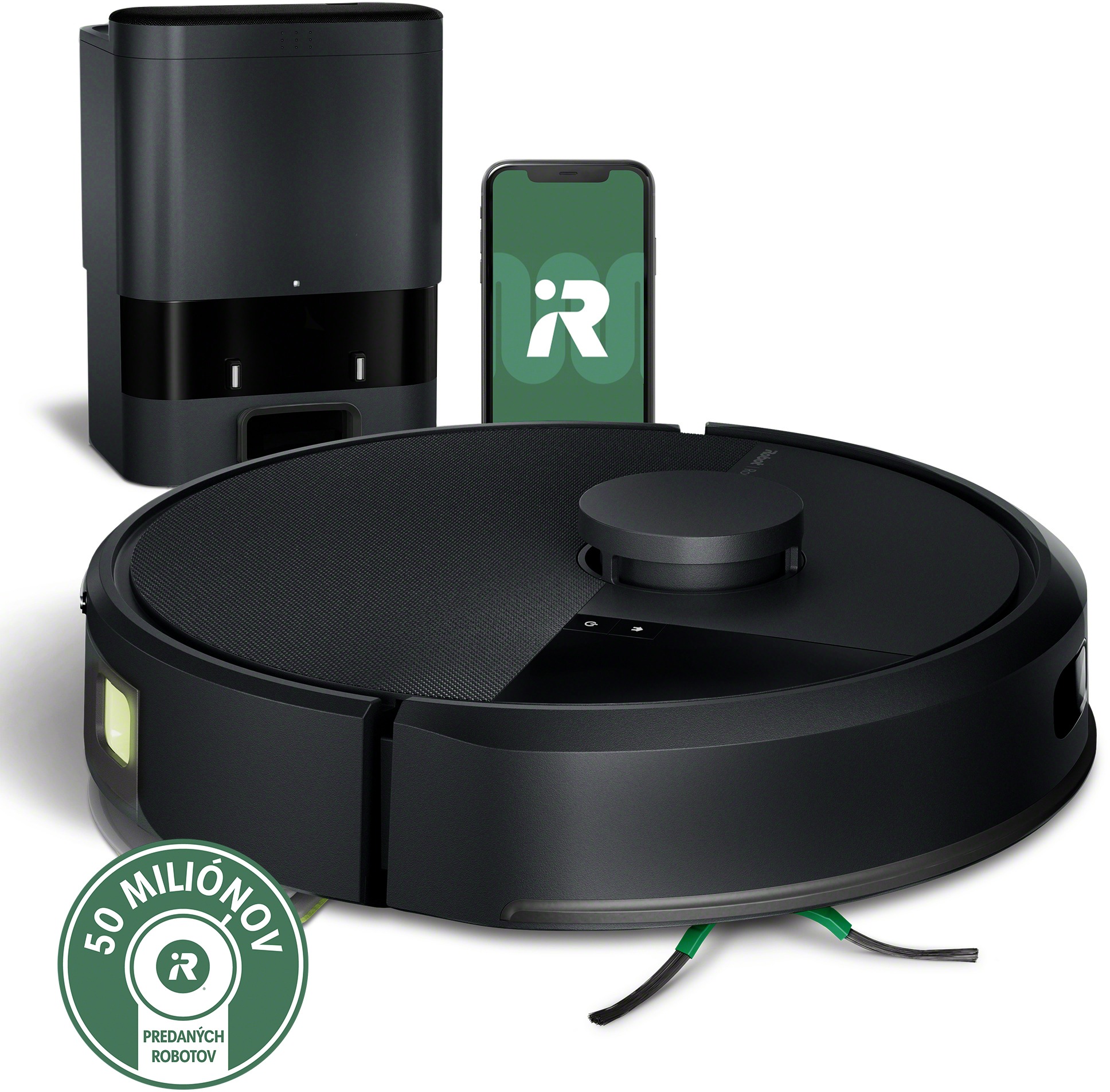 iRobot Roomba 105 Combo + AutoEmpty dock Black