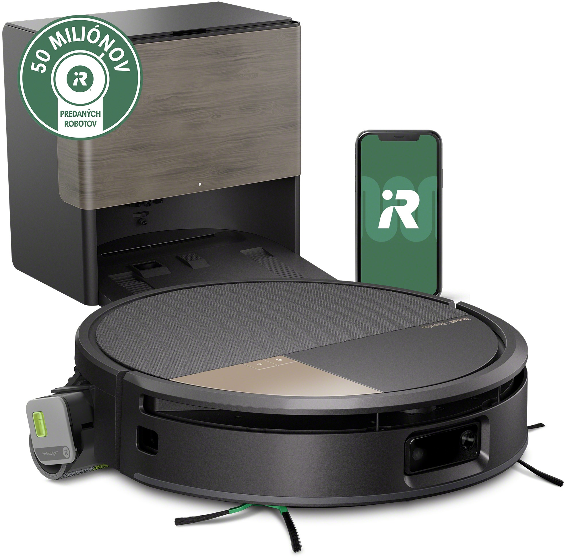 iRobot Roomba Max 705 Combo + AutoWash dock, čierny