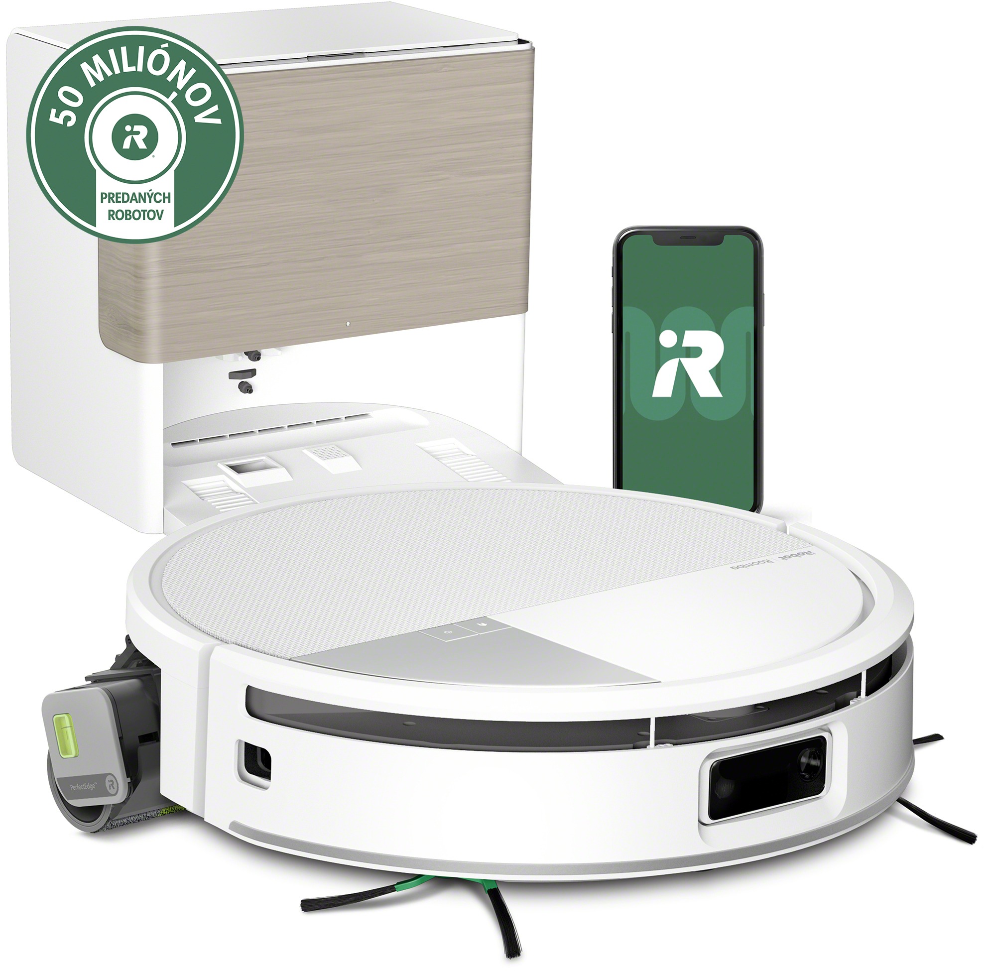iRobot Roomba Max 705 Combo + AutoWash dock, biely