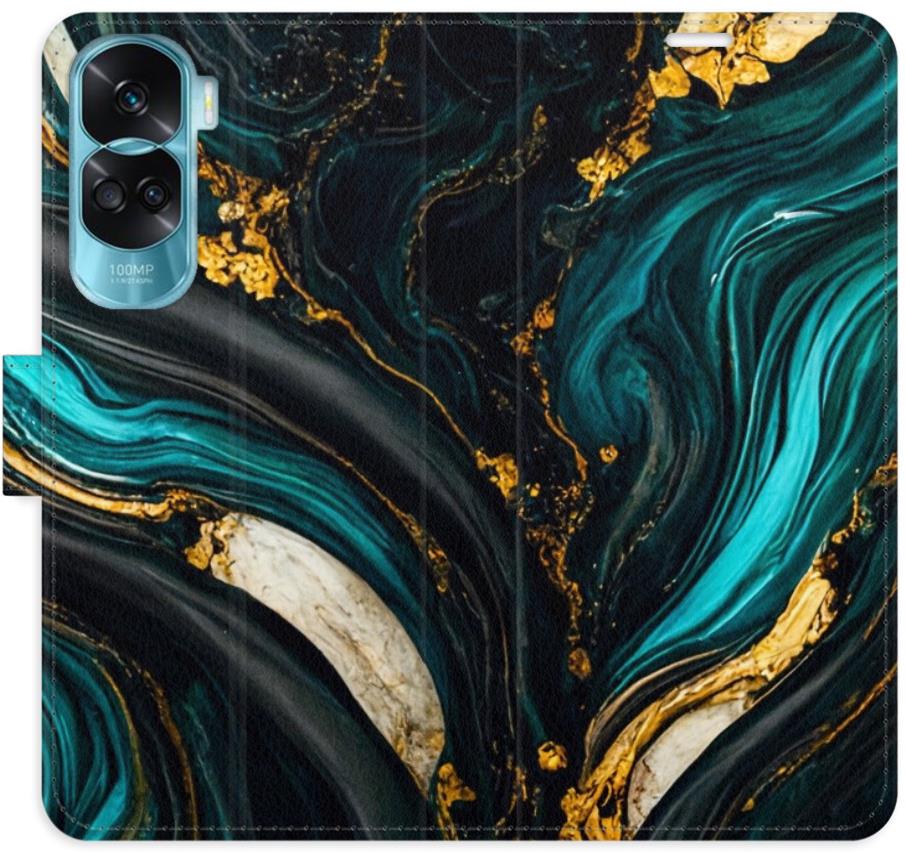 iSaprio Flip puzdro Dark Paint na Honor 90 Lite 5G