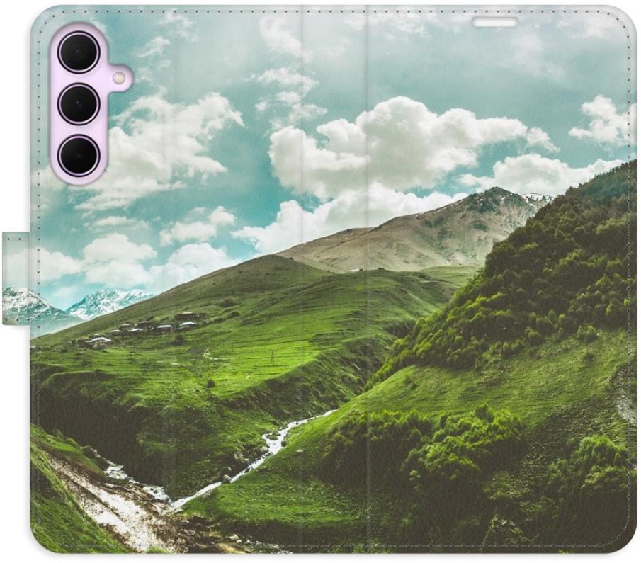 iSaprio Flip puzdro Mountain Valley na Samsung Galaxy A55 5G