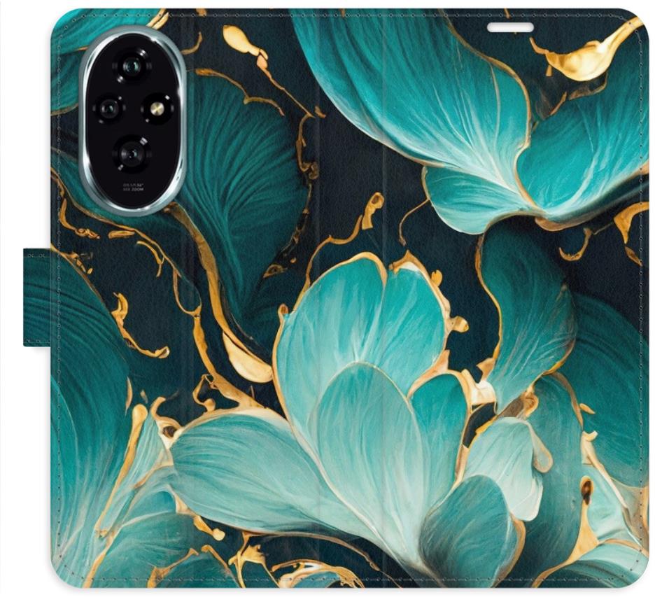 iSaprio Flip puzdro Blue Flowers 02 pre Honor 200