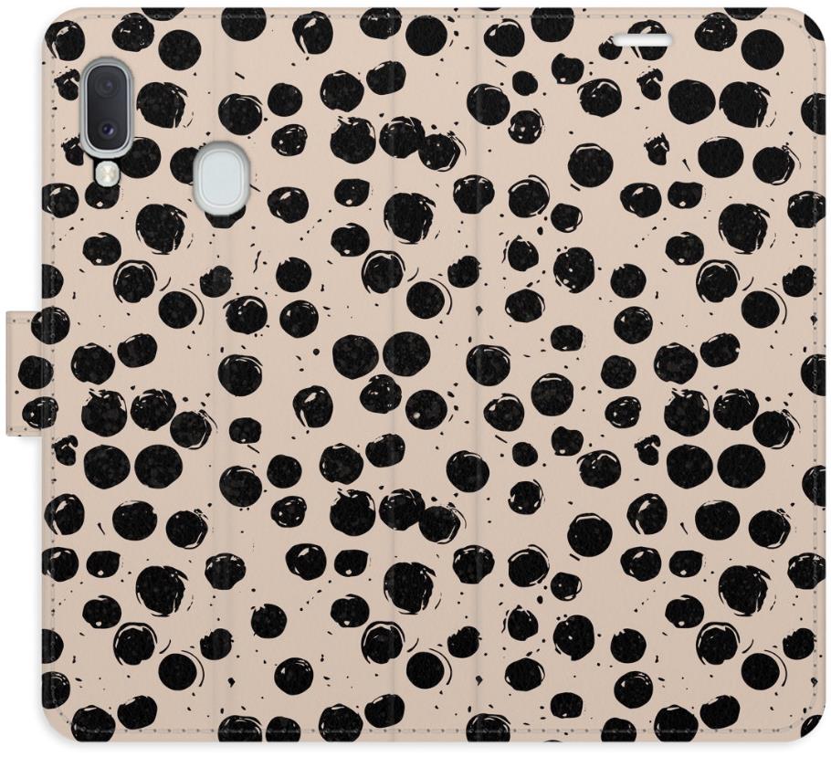 iSaprio Flip puzdro Dotted 02 pre Samsung Galaxy A20e