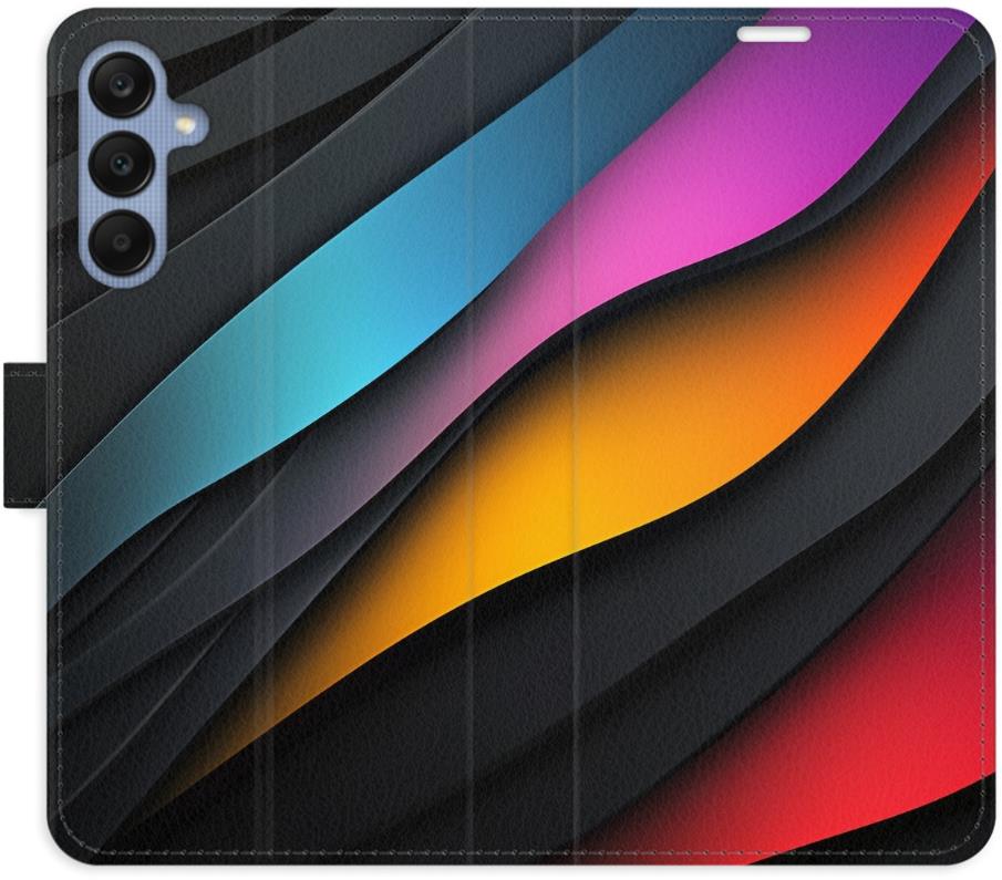 iSaprio Flip puzdro Color Waves pre Samsung Galaxy A25 5G