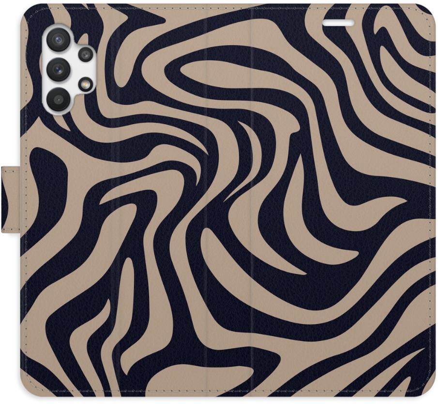 iSaprio Flip puzdro Zebra Black 02 pre Samsung Galaxy A32