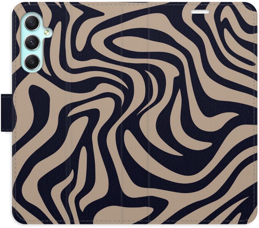 iSaprio Flip puzdro Zebra Black 02 pre Samsung Galaxy A34 5G
