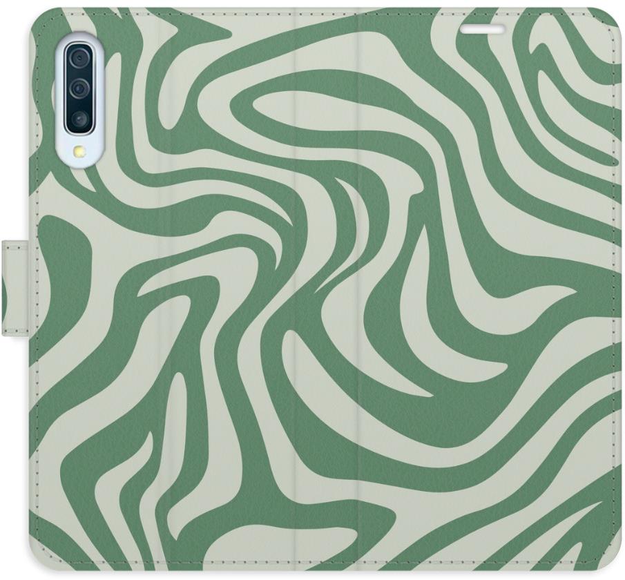 iSaprio Flip puzdro Zebra Green 02 pre Samsung Galaxy A50