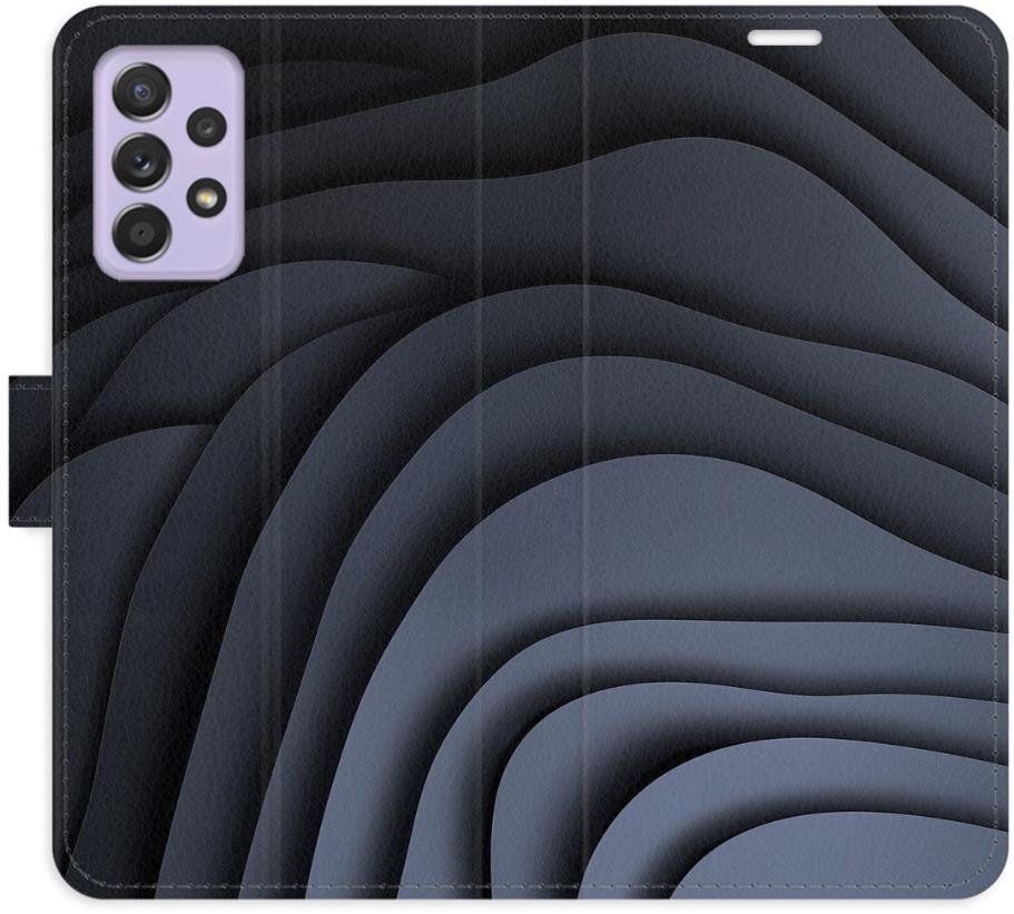 iSaprio Flip puzdro Dark Waves pre Samsung Galaxy A52/A52 5G/A52s