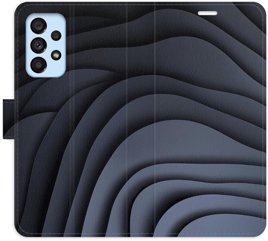 iSaprio Flip puzdro Dark Waves pre Samsung Galaxy A53 5G