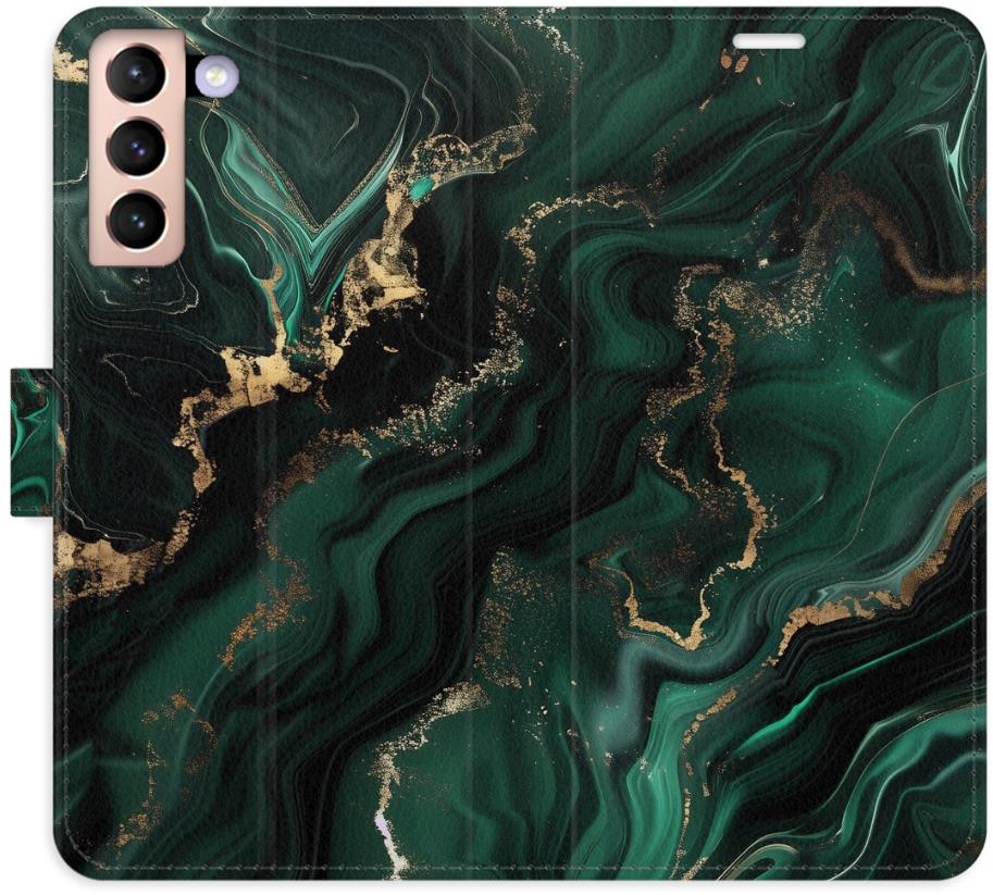 iSaprio Flip puzdro Emerald 02 pre Samsung Galaxy S21