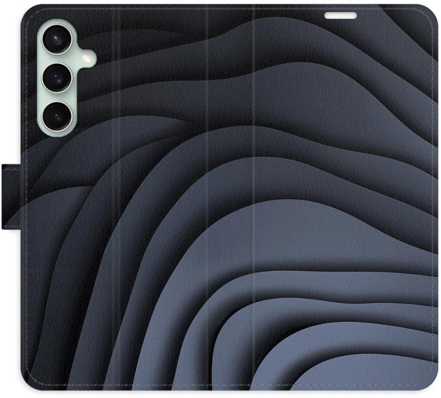 iSaprio Flip puzdro Dark Waves pre Samsung Galaxy S23 FE