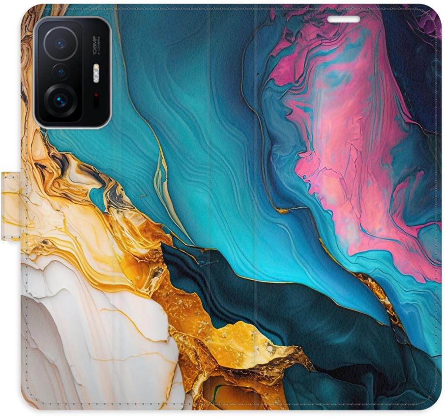 iSaprio Flip puzdro Colourful Marble pre Xiaomi 11T / 11T Pro