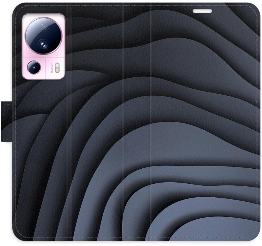 iSaprio Flip puzdro Dark Waves pre Xiaomi 13 Lite