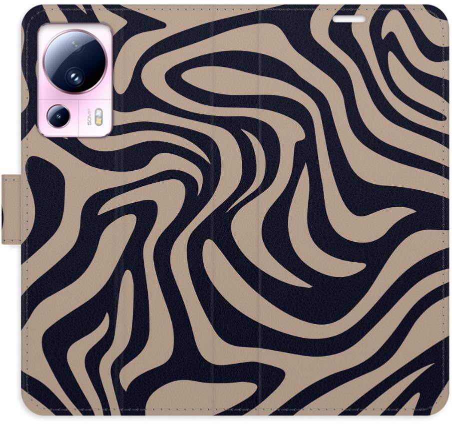 iSaprio Flip puzdro Zebra Black 02 pre Xiaomi 13 Lite