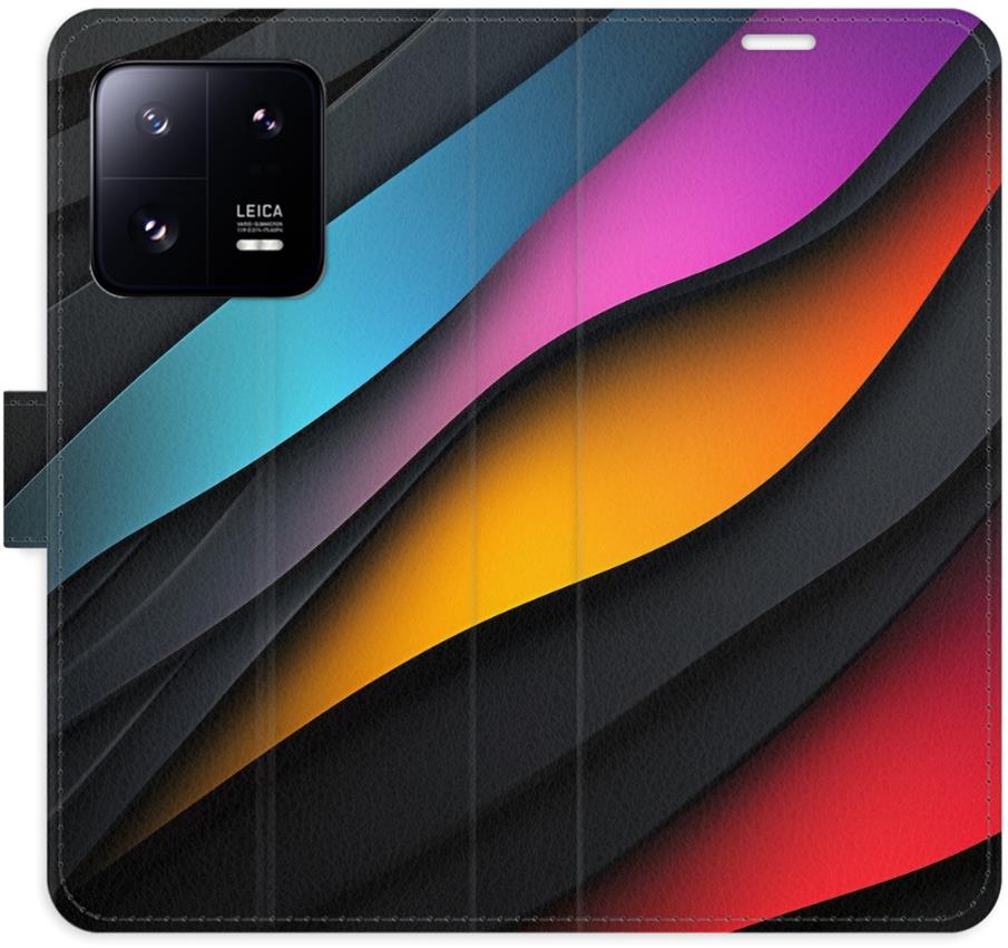 iSaprio Flip puzdro Color Waves pre Xiaomi 13 Pro