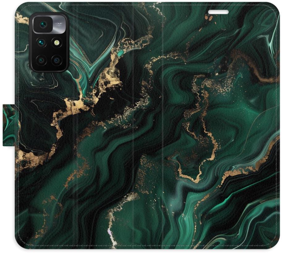 iSaprio Flip puzdro Emerald 02 pre Xiaomi Redmi 10