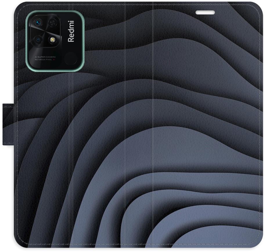 iSaprio Flip puzdro Dark Waves pre Xiaomi Redmi 10C