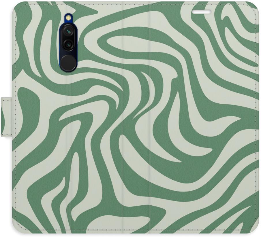 iSaprio Flip puzdro Zebra Green 02 pre Xiaomi Redmi 8