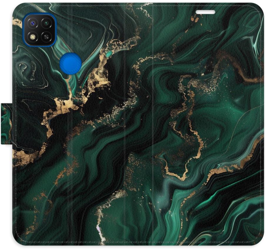 iSaprio Flip puzdro Emerald 02 pre Xiaomi Redmi 9C