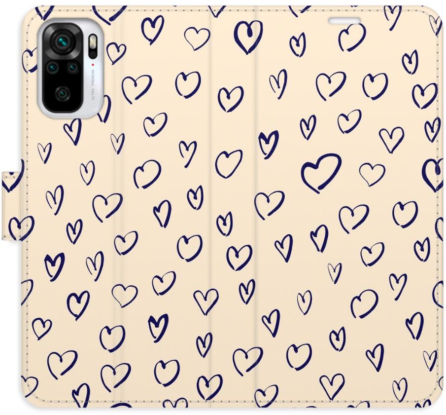 iSaprio Flip puzdro Heart Light 02 pre Xiaomi Redmi Note 10 / Note 10S