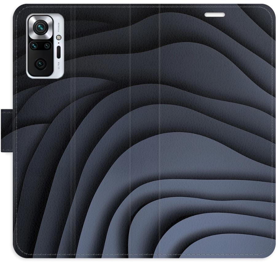 iSaprio Flip puzdro Dark Waves pre Xiaomi Redmi Note 10 Pro