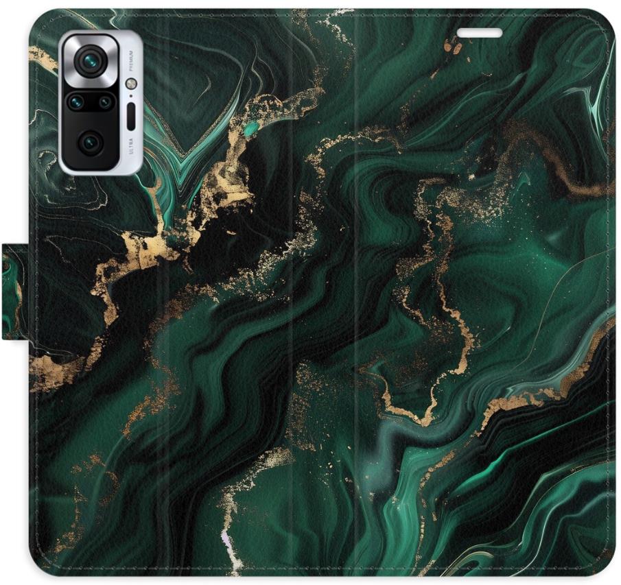 iSaprio Flip puzdro Emerald 02 pre Xiaomi Redmi Note 10 Pro