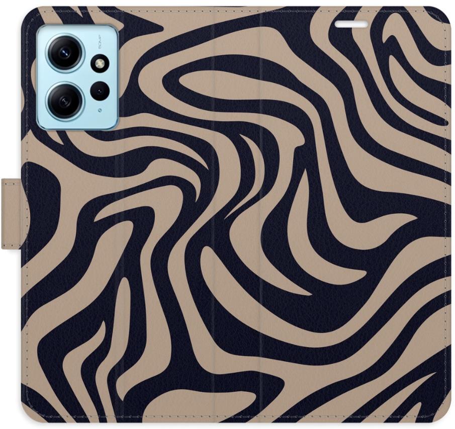 iSaprio Flip puzdro Zebra Black 02 pre Xiaomi Redmi Note 12 5G